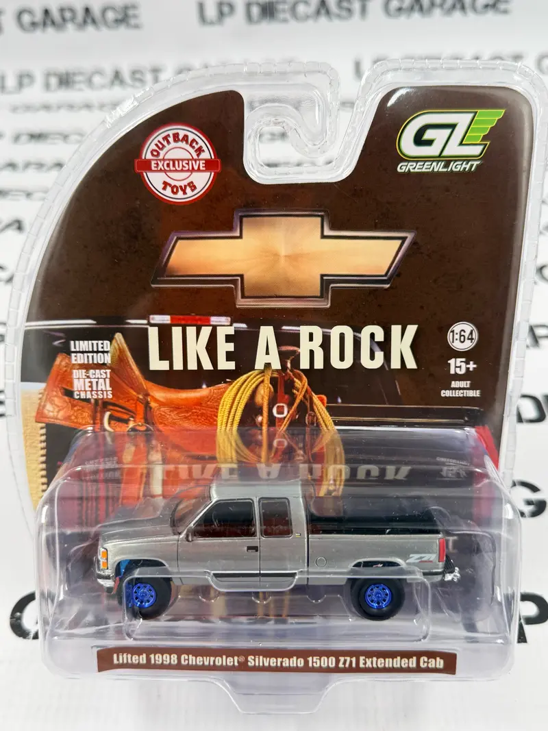 RAW CHASE GREENLIGHT 1998 Chevrolet Silverado 1500 Z71 Blue 1