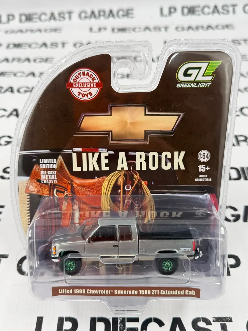 RAW CHASE GREENLIGHT 1998 Chevrolet Silverado 1500 Z71 Green & Tan 1