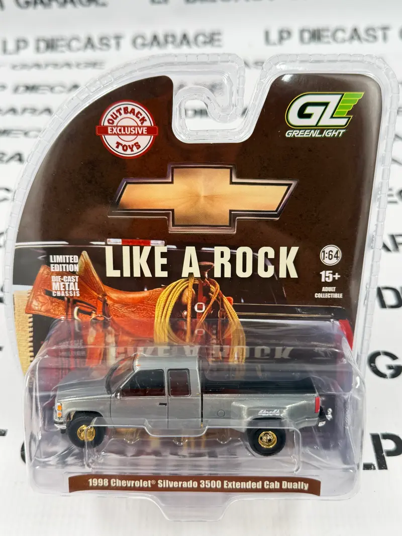 RAW CHASE GREENLIGHT 1998 Chevrolet Silverado 3500 4x4 Black 1