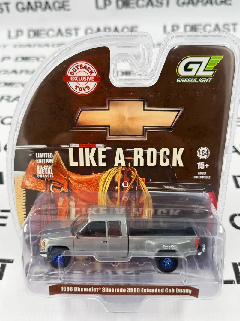 RAW CHASE GREENLIGHT 1998 Chevrolet Silverado 3500 4x4 Blue 1