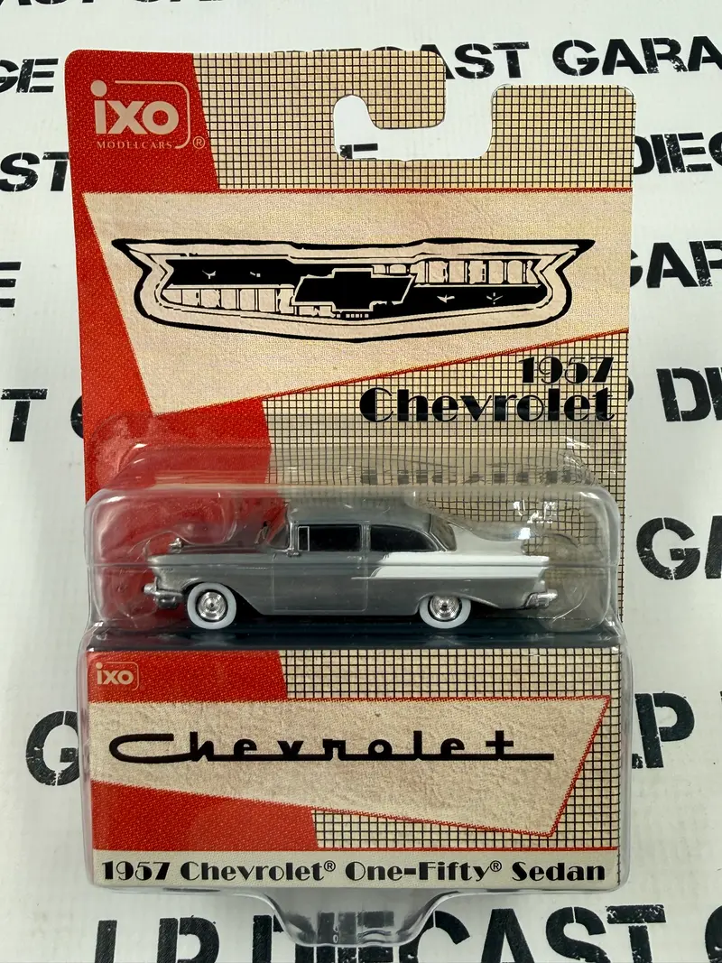 RAW CHASE IXO Models 1957 Chevrolet One Fifty Black White 1