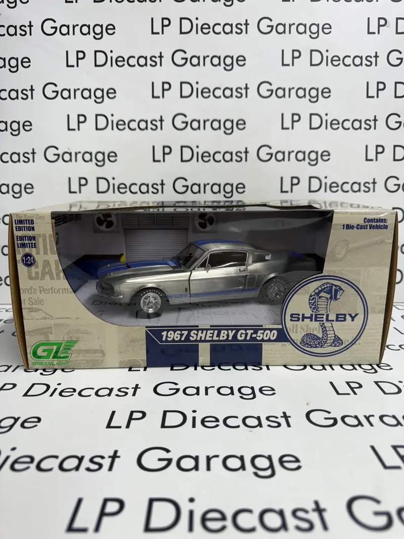 RAW GREENLIGHT 1967 Ford Mustang Shelby GT500 1