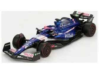 RB VCARB 01 #3 Daniel Ricciardo 2024 F1 Bahrain GP Blister Packaging 1