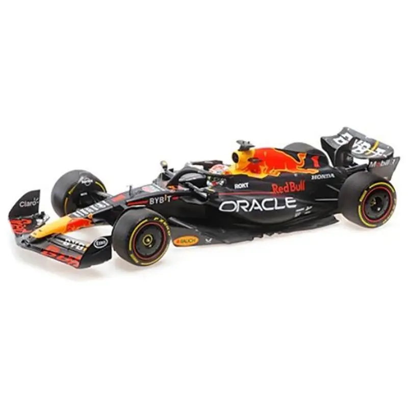 Red Bull Racing RB19 #1 Max Verstappen "Oracle" Winner F1 Formula One "Belgian GP" (2023) with Driver Limited Edition to 204 pieces Worldwide 1/18 Diecast Model Car by Minichamps