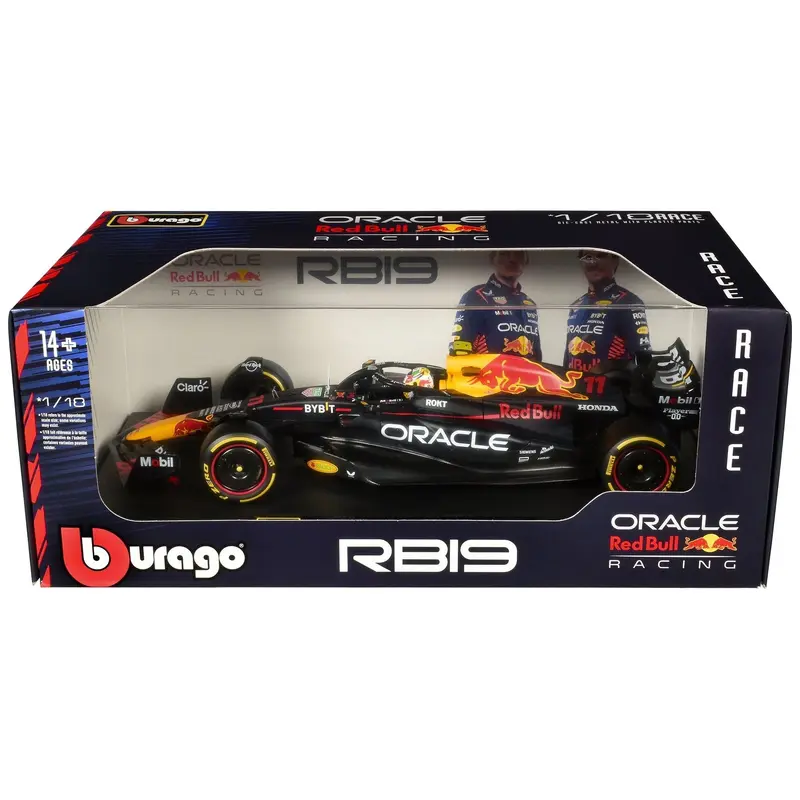 Red Bull Racing RB19 #11 Sergio Perez "Oracle" Formula One F1 World Championship (2023) "Race" Series 1/18 Diecast Model Car by Bburago