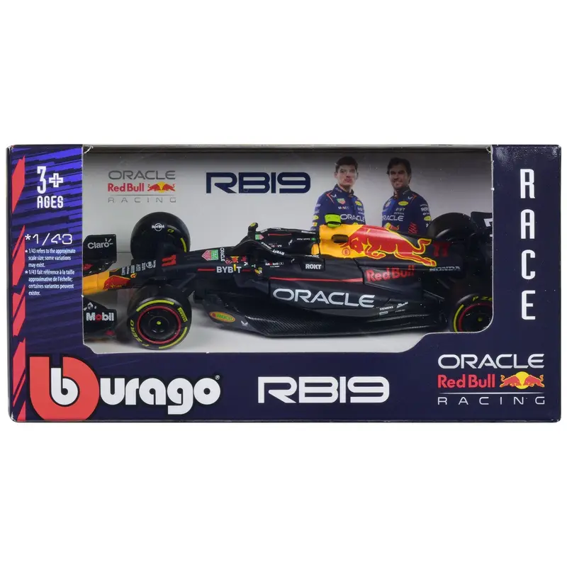 Red Bull Racing RB19 #11 Sergio Perez "Oracle" Formula One F1 World Championship (2023) "Race" Series 1/43 Diecast Model Car by Bburago