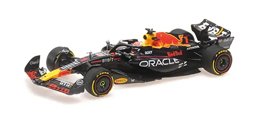 RED BULL RACING RB19 MAX VERSTAPPEN WINNER MONACO GP WORLD CHAMPION 2023 - 1/43 - Minichamps