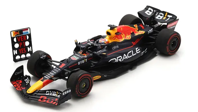 RED BULL RB18 MAX VERSTAPPEN 2022 N.1 WINNER DUTCH GP 30th CAREER WIN - Spark Model - S8548