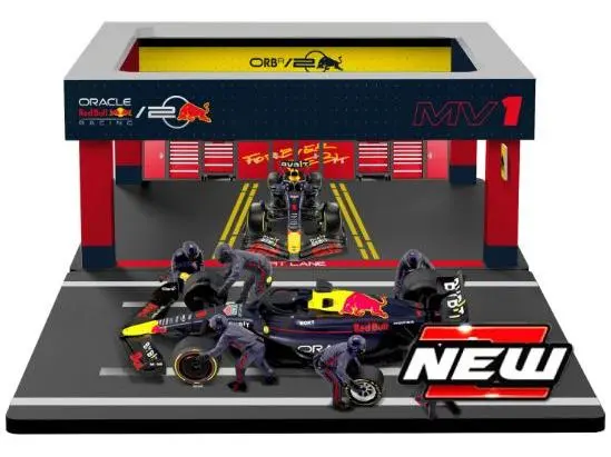 Red Bull RB19 #1 Max Verstappen 2023 Pit Pass Set 1