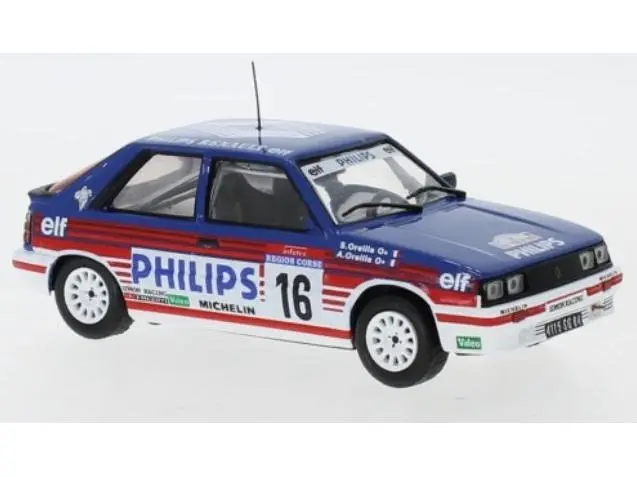 Renault 11 Turbo #16 Tour De Corse A.Oreille/S.Oreille 1987 1