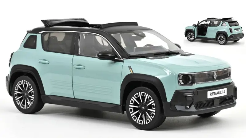RENAULT 4 E-TECH 100% ELECTRIC 2025 HAUTS DE FRANCE GREEN 1