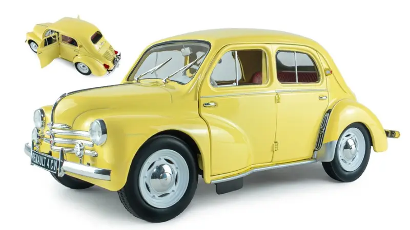 RENAULT 4CV BEIGE (JAUNEINFANTE) 162 1961 1