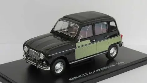 RENAULT 4L PARISIENNE 1966 BLACK W/GREEN 1