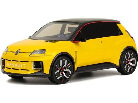 Renault 5 E-Tech Electric Prototype 2021 Yellow 1