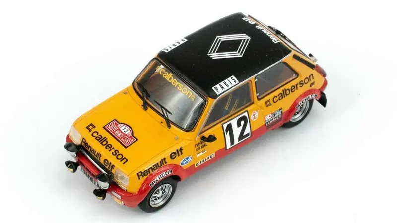 RENAULT 5 GR.2 N.12 3rd MONTE CARLO 1978 G.FREQUELIN-J.DELAVAL 1