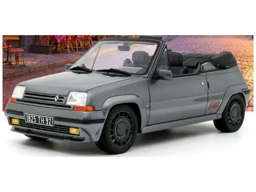 Renault 5 GT Turbo Cabriolet Tungsten Grey 1995 1