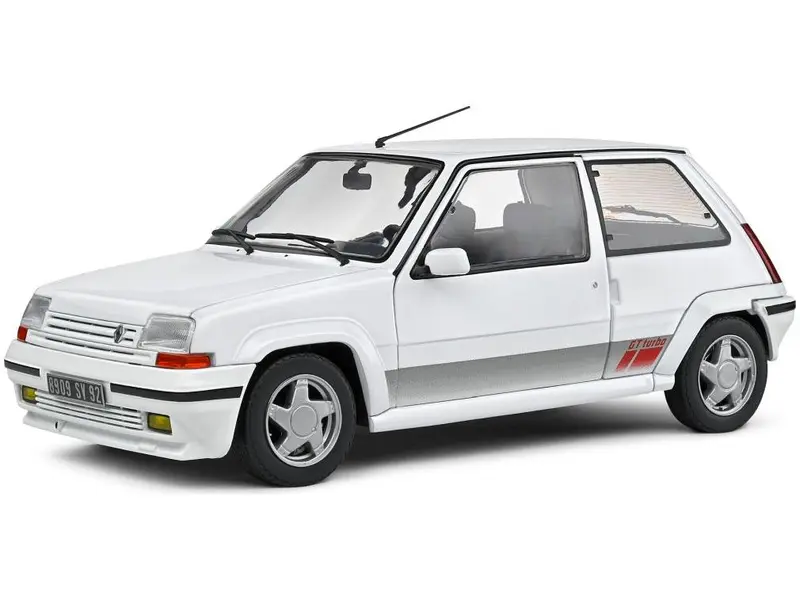 Renault 5 GT Turbo Mk2 1989 White 1
