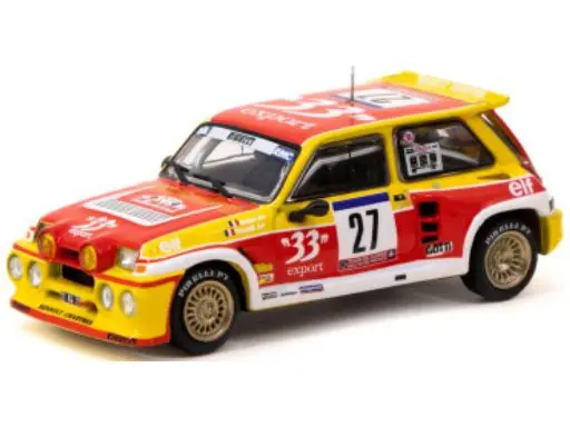 Renault 5 Maxi Turbo #27 Rallye WM Tour de Corse 1985 Didier Auriol 1