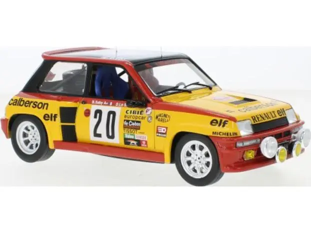 Renault 5 Turbo #20 B.Saby/D.Le Saux Calberson WM Rally Monte Carlo 1981 1