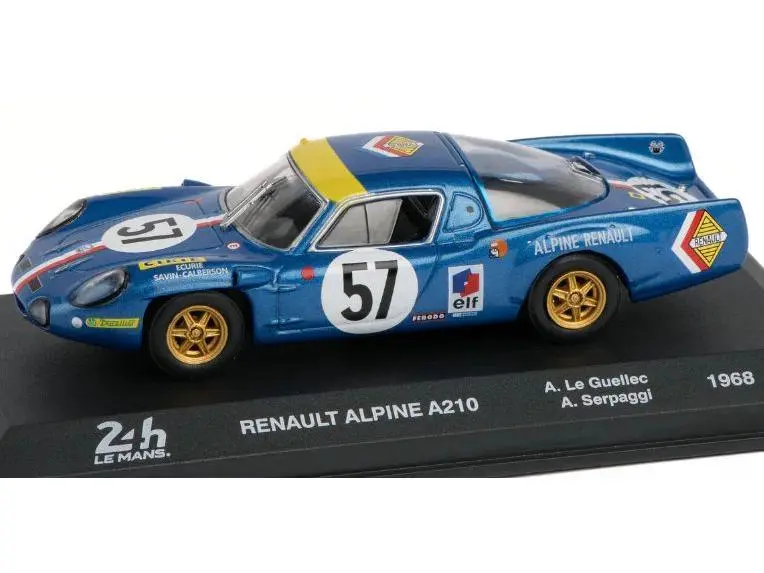 Renault Alpine A210 #57 Le Guellac  Serpaggi 24H Le Mans 1968 1