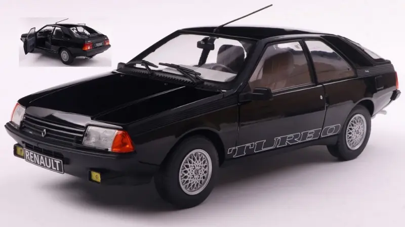 RENAULT FUEGO TURBO COUPE 1980 BLACK 1