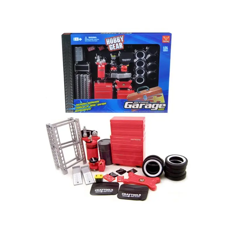 Repair Garage Accessories Tool Set for 1/24 Scale Models by Phoenix Toys