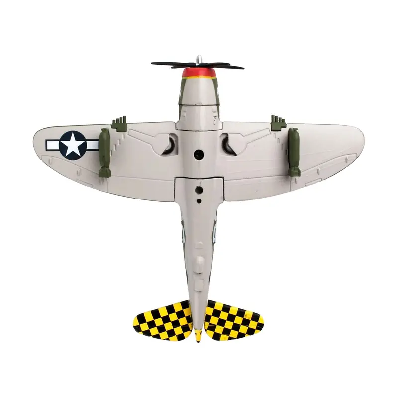 Republic P-47 Thunderbolt Fighter Aircraft "Big Stud" United States Army Air Force 1/100 Diecast Model Airplane by Postage Stamp