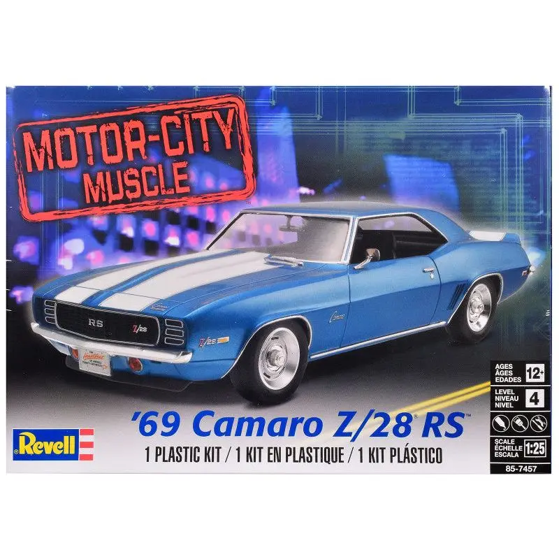 Revell 1/25 69 Z28 Camaro RS