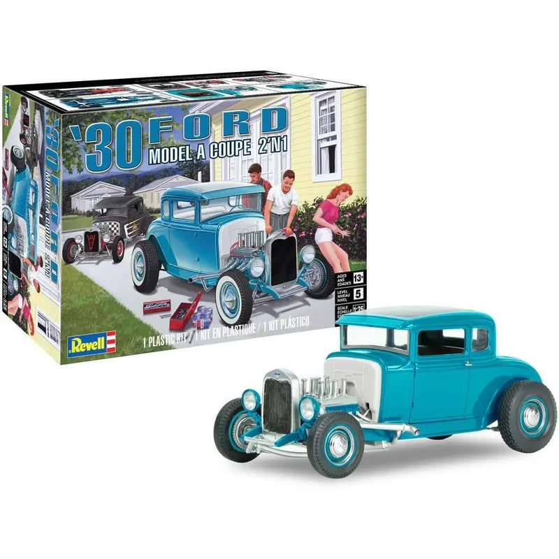 Revell 1930 Ford Model A Coupe 1/25 Scale Model Kit