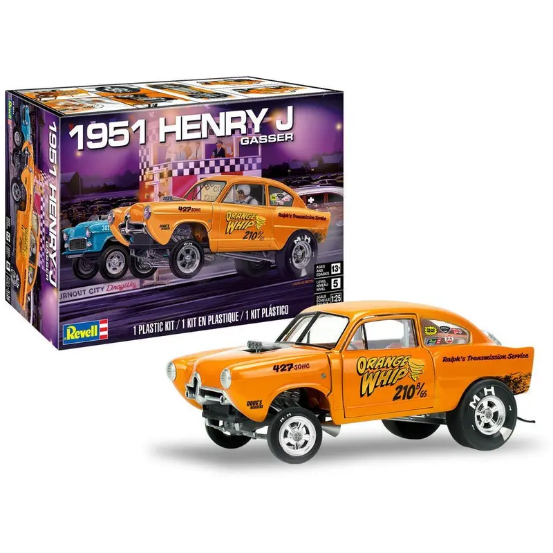 Revell 1951 Henry J Gasser 1/25 Scale Model Kit