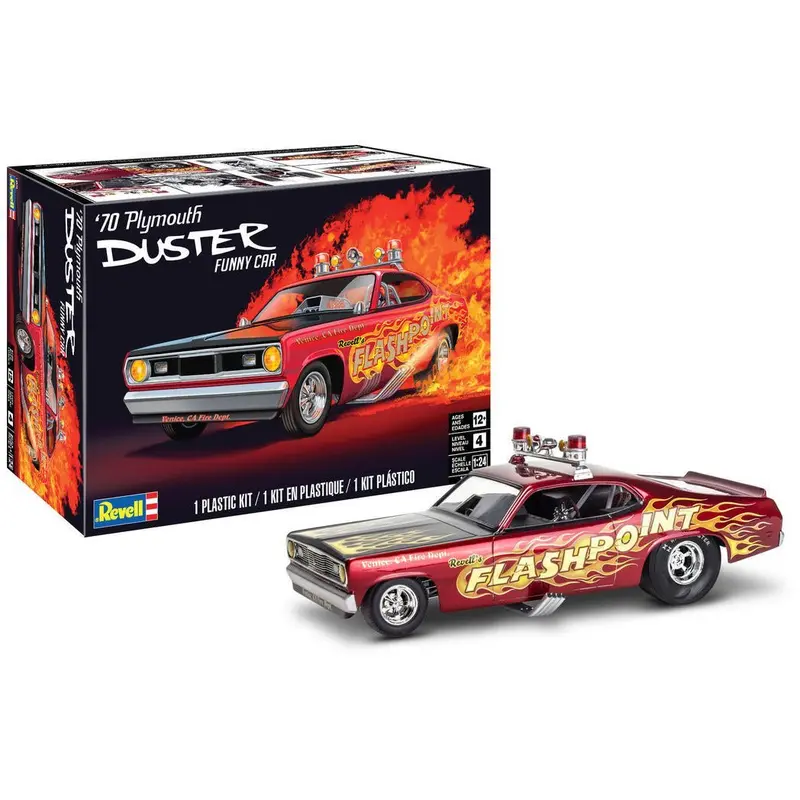 Revell 1970 Plymouth Duster Funny Car 1/24 Scale Model Kit