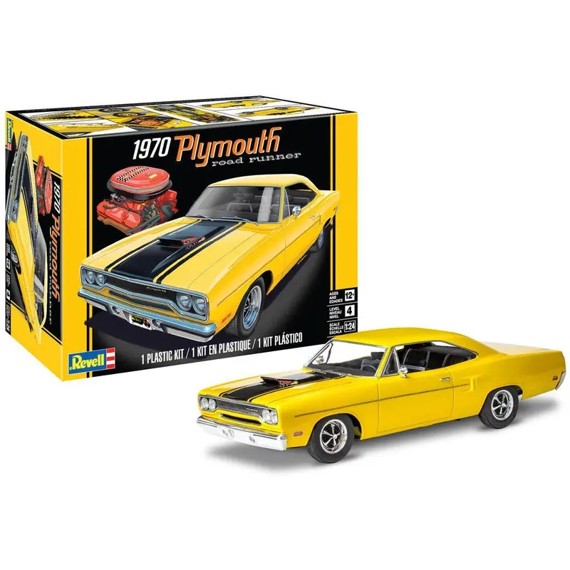 Revell 1970 Plymouth Road Runner 1/24 Scale Model Kit