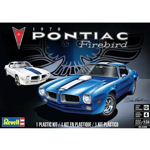 Revell 1970 Pontiac Firebird 2'N1 1/24 Scale Model Kit