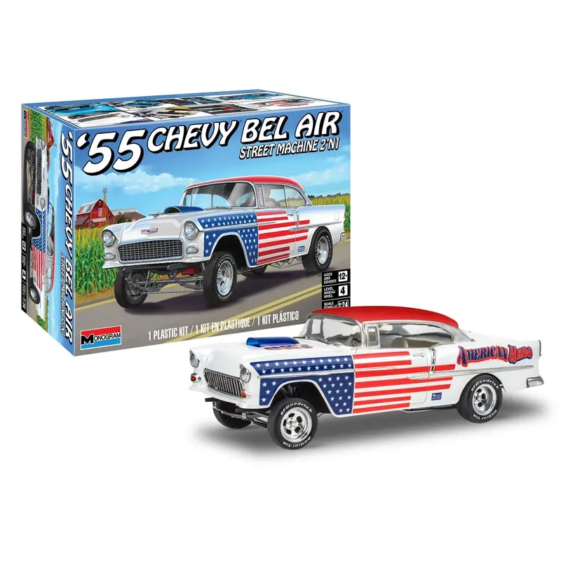 Revell ’55 Chevy Bel Air Street Machine -old