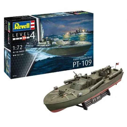 Revell Germany 1/72 Patrol Torpedo Boat PT-109
