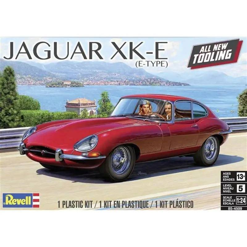 Revell Jaguar XK-E (E-Type) 1/24 Scale Model Kit