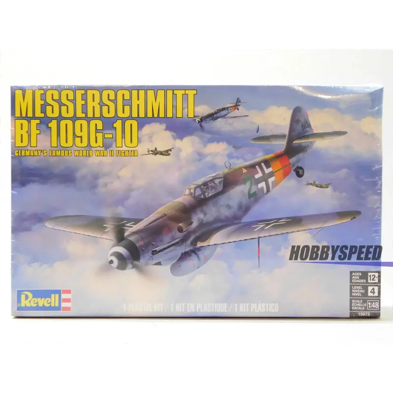 REVELL MESSERSCHMITT BF 109G-10 PLASTIC MODEL KIT 1