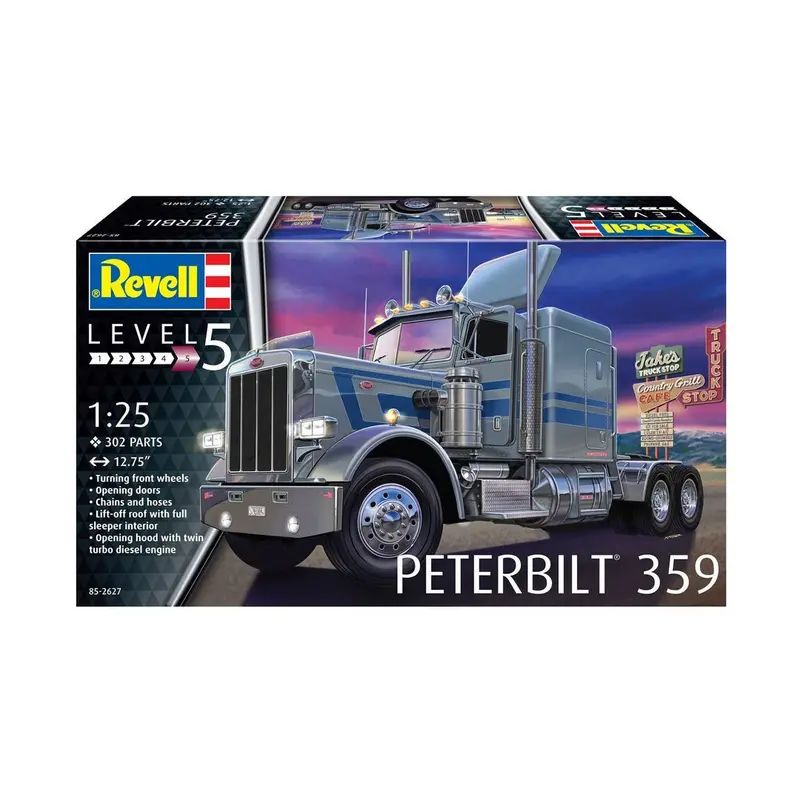 Revell Peterbilt 359 1/25 Scale Model Kit