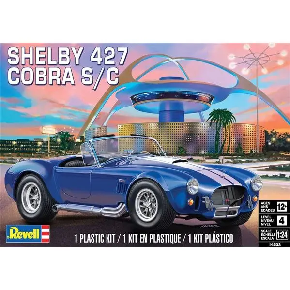 Revell Shelby Cobra 427 S/C 1/24 Scale Model Kit