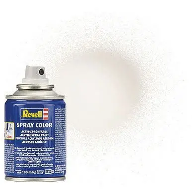 Revell Spray Color, White, Gloss, 100ml