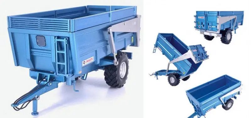 RIMORCHIO RIBALTABILE MAUPU 10 T 1