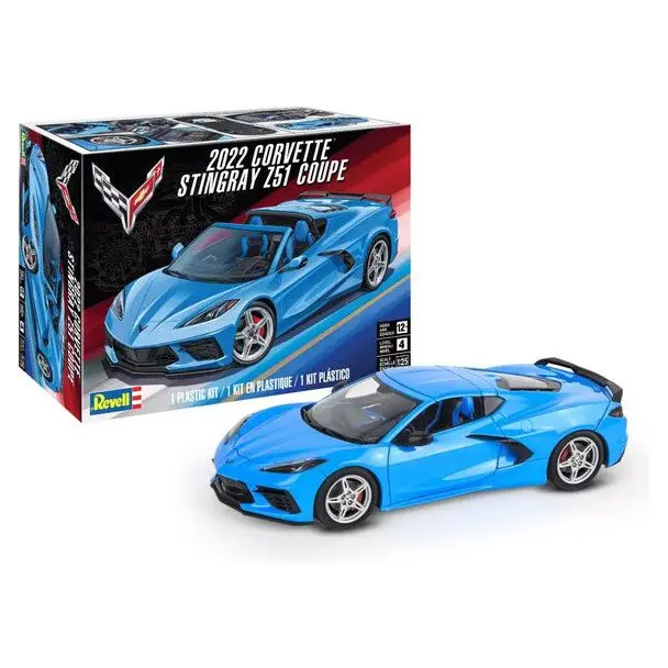 RMX14556 - Revell 1/25 2022 Chevy Corvette Stingray C8 Z51 Coupe