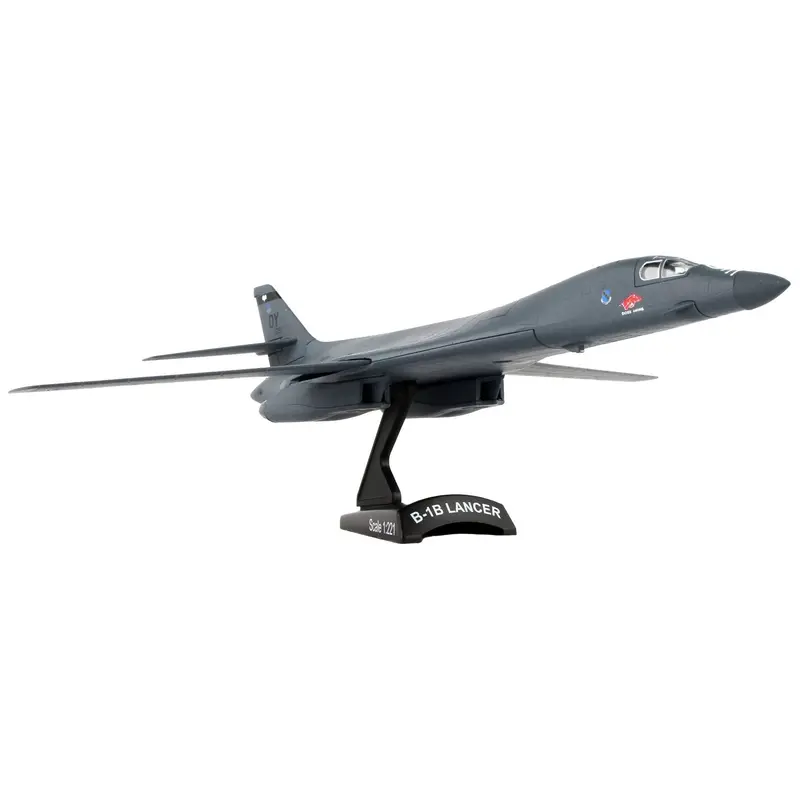 Rockwell International B-1B Lancer Bomber Aircraft "Boss Hawg" United States Air Force 1/221 Diecast Model Airplane by Postage Stamp