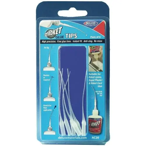 ROKET GLUE TIPS