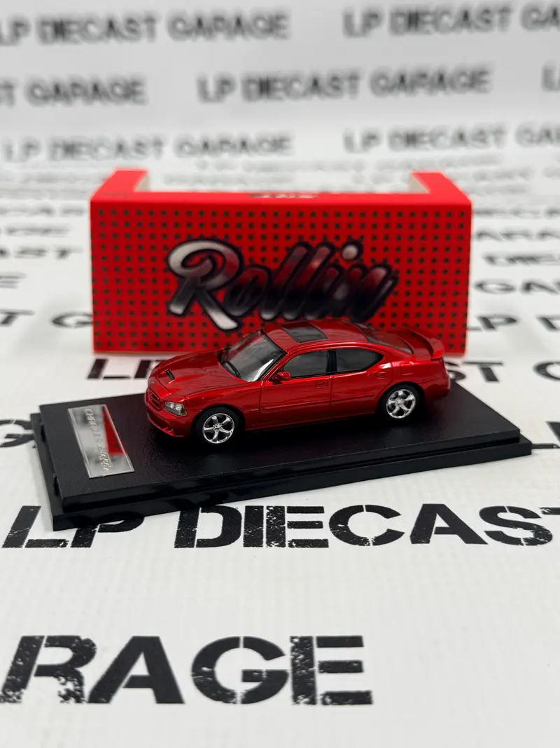 ROLLIN 2008 Dodge Charger SRT8 Red Sedan 1