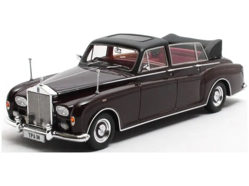 Rolls Royce Phantom VI Landaulette Maroon 1973 1
