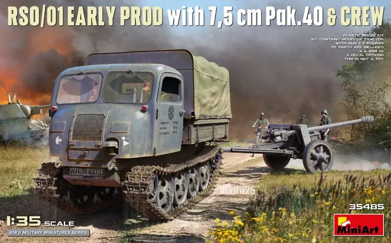 RSO/01 EARLY PROD.WITH 7,5 cm PAK.40 & CREW KIT 1