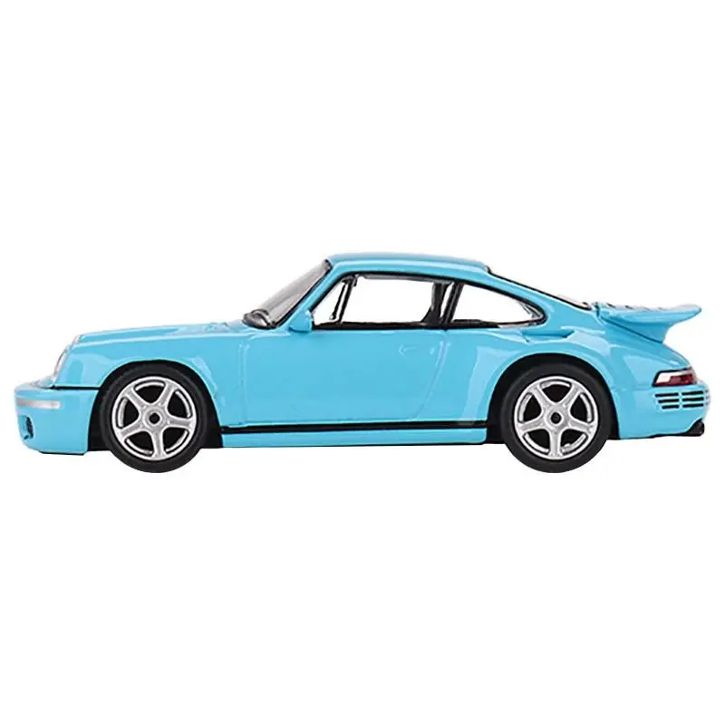 RUF CTR Anniversary Bayrisch Himmelblau Light Blue Limited Edition to 3000 pieces Worldwide 1/64 Diecast Model Car by True Scale Miniatures