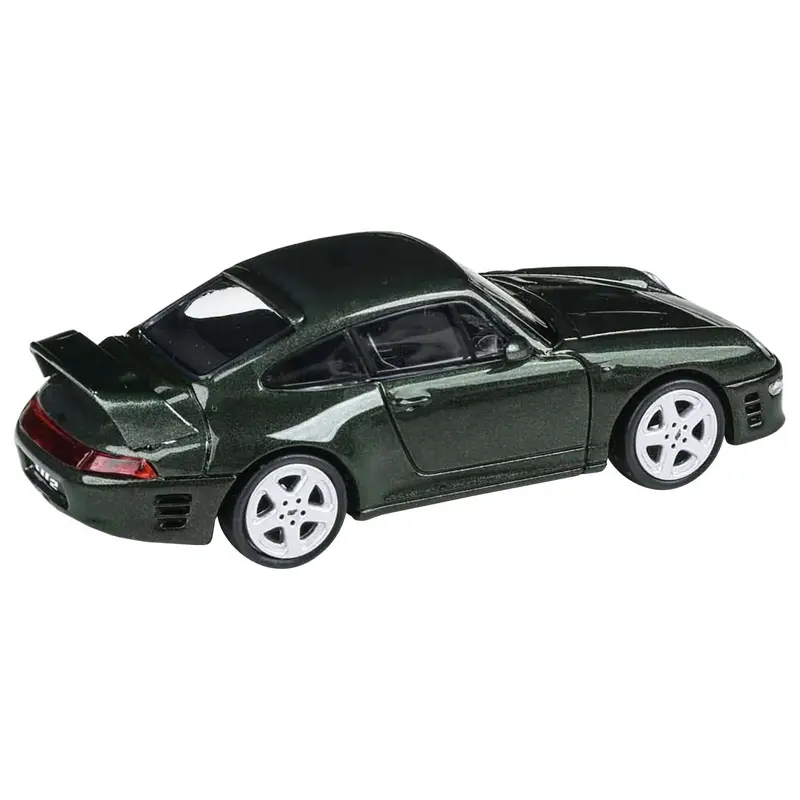 RUF CTR2 Forest Green Metallic 1/64 Diecast Model Car by Paragon Models