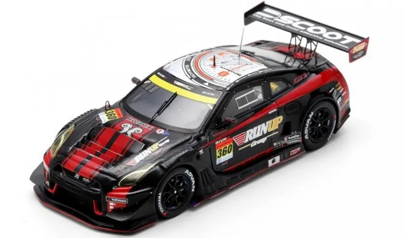 RUNUP GT-R N.360 SUPER GT300 2024 OTAKI-AOKI-ARAKAWA-TANAKA 1
